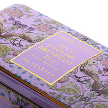 Innles mynd í myndavísara,  Song Thrush Pale Pink 40 Teabag Tin