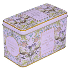 Innles mynd í myndavísara,  Song Thrush Pale Pink 40 Teabag Tin