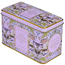 Innles mynd í myndavísara,  Song Thrush Pale Pink 40 Teabag Tin