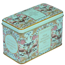 Innles mynd í myndavísara,  Song Thrush Mint Green 40 Teabag Tin