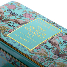 Innles mynd í myndavísara,  Song Thrush Mint Green 40 Teabag Tin