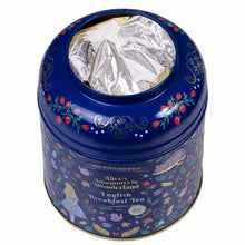 Innles mynd í myndavísara,  Midnight Alice in Wonderland Tea Caddy 80 bags