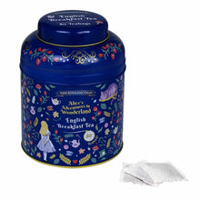 Innles mynd í myndavísara,  Midnight Alice in Wonderland Tea Caddy 80 bags