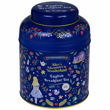 Innles mynd í myndavísara,  Midnight Alice in Wonderland Tea Caddy 80 bags