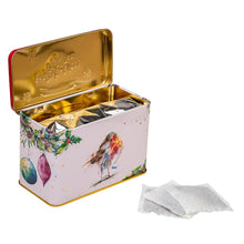 Innles mynd í myndavísara, Christmas Robin 40 Teabag Tin