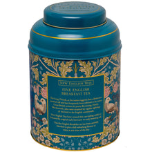 Innles mynd í myndavísara,  Song Thrush Teal 240 Teabag Tin
