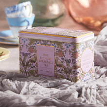 Innles mynd í myndavísara,  Song Thrush Pale Pink 40 Teabag Tin
