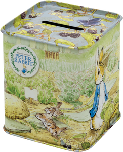 TIN TREATS Peter Rabbit Money Box Tin