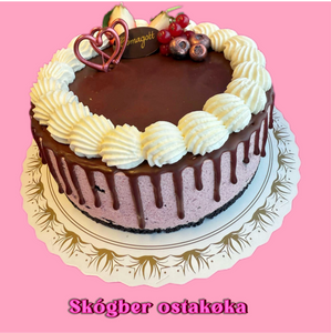 Valentine Oreo ostakøka við skógber